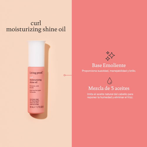 CURL MOISTURIZING Shine Oil 50 ml - Imagen 2